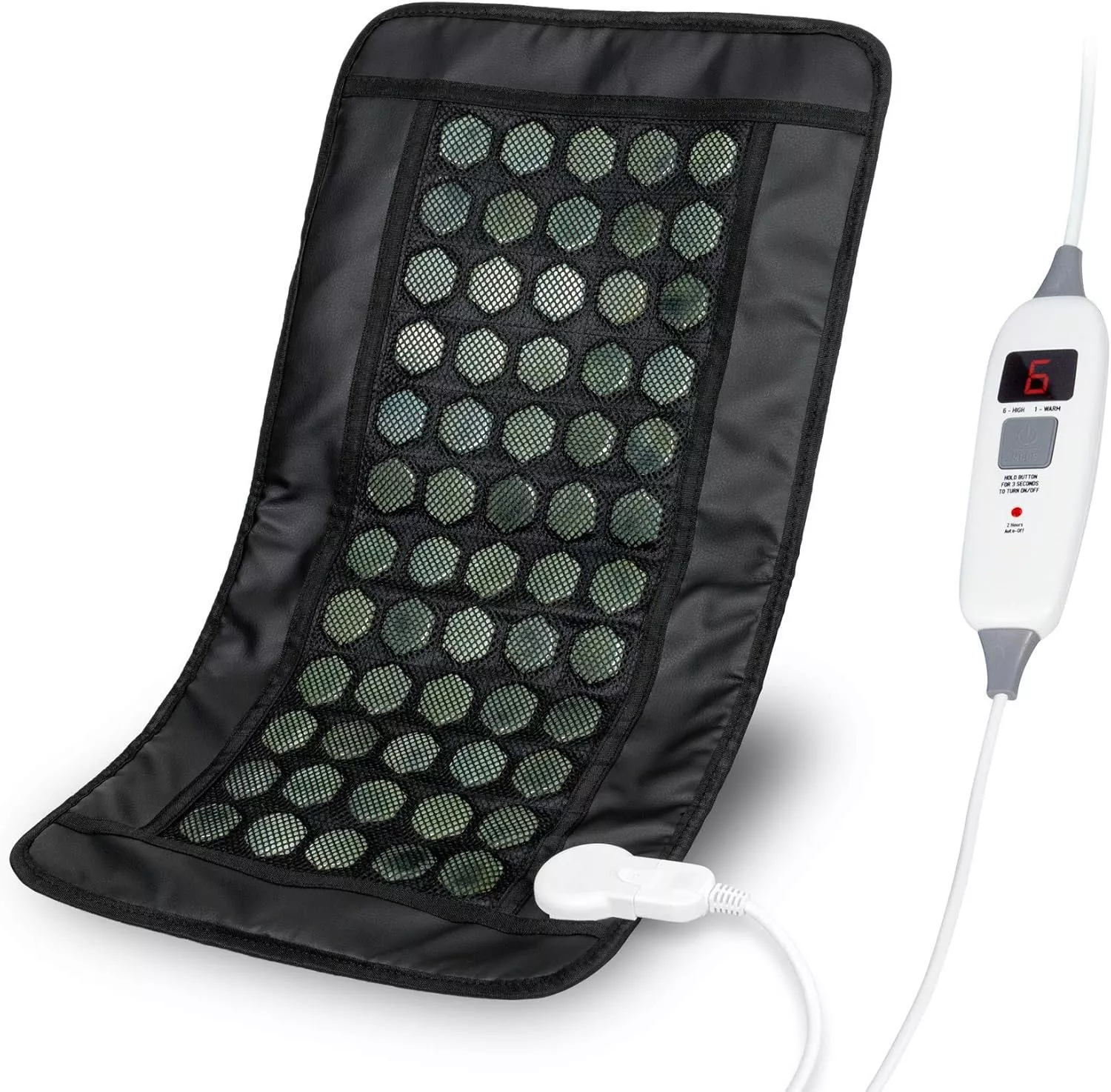Jade crystal heating pad