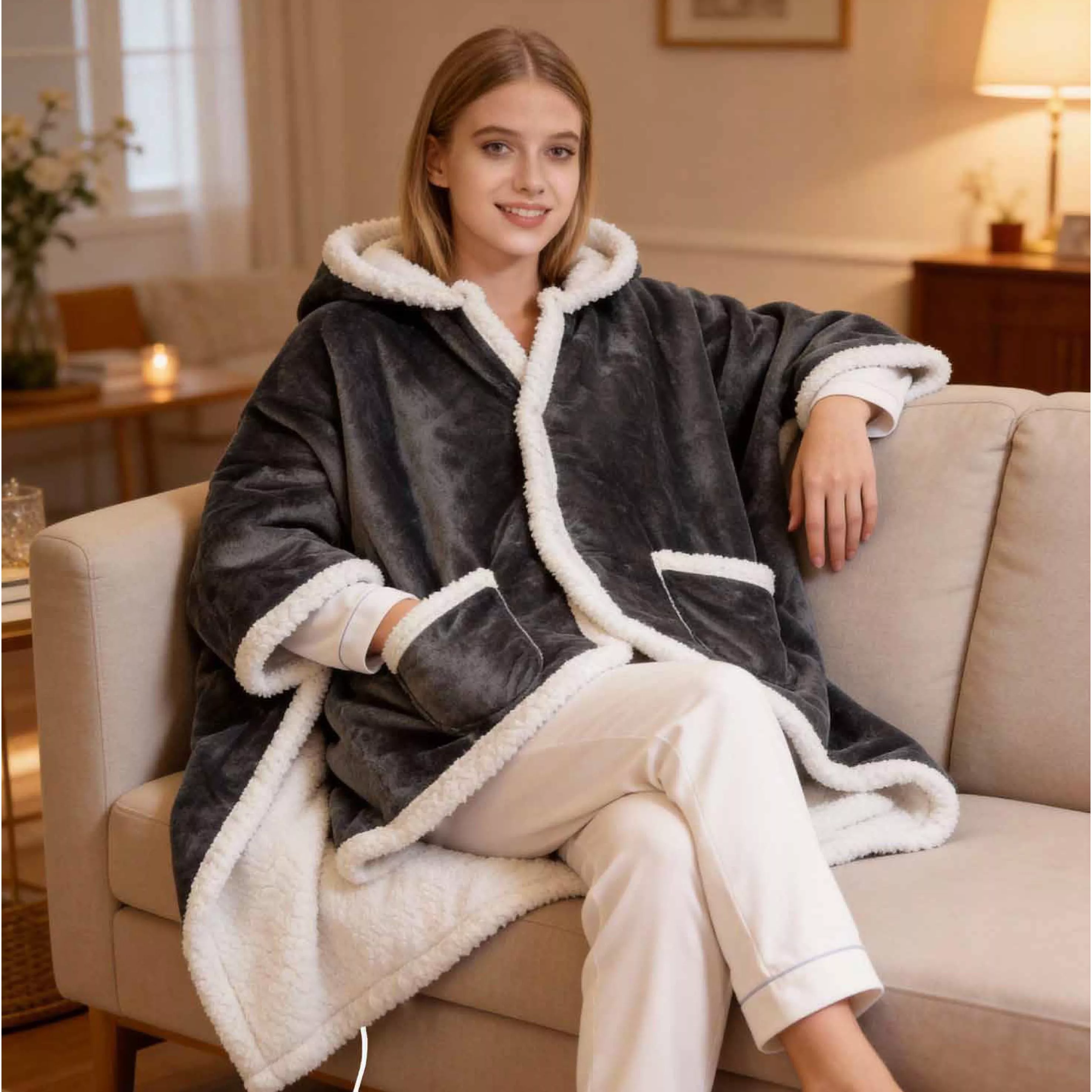 Wearable Heated Blanket
